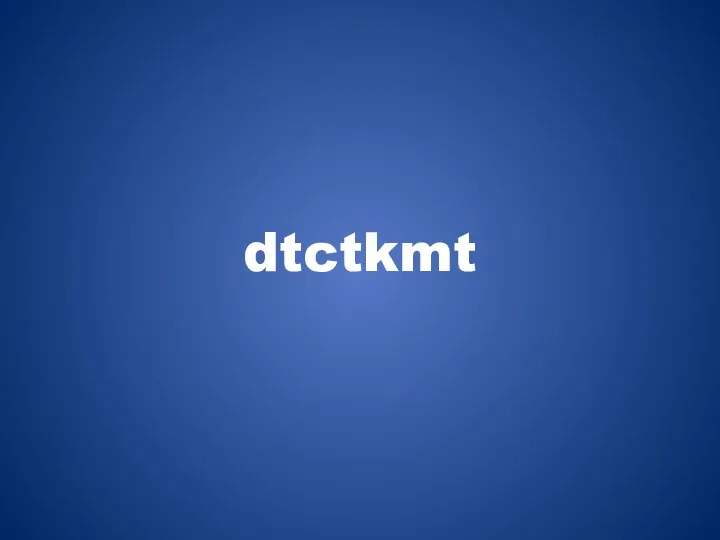 dtctkmt