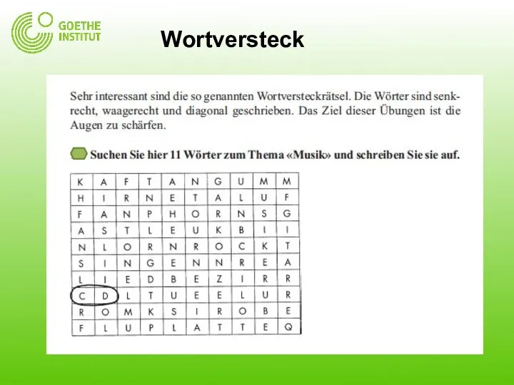 Wortversteck