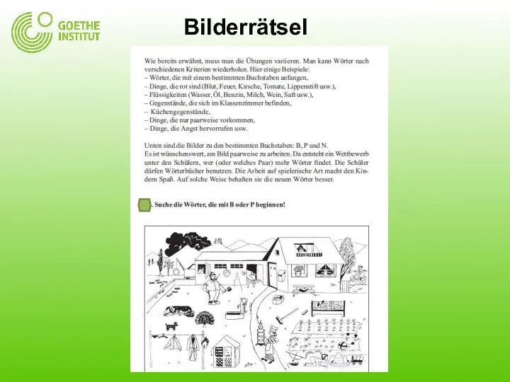 Bilderrätsel