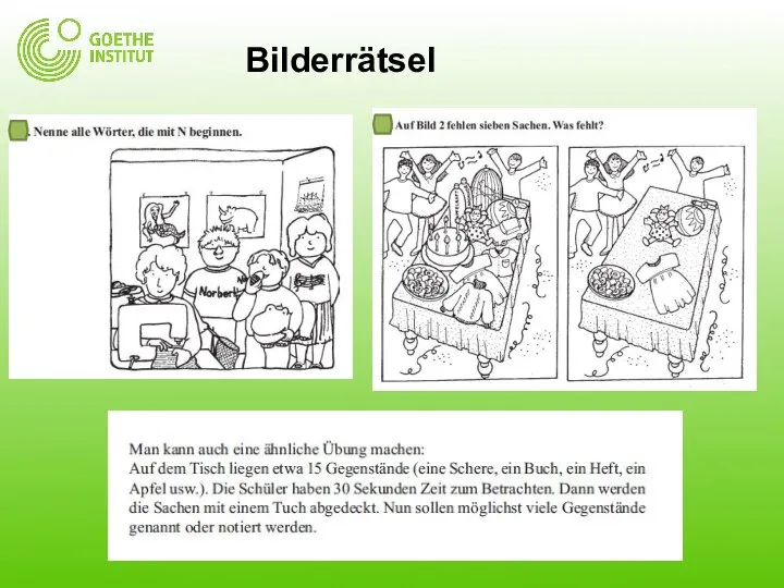 Bilderrätsel