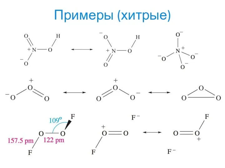 Примеры (хитрые)