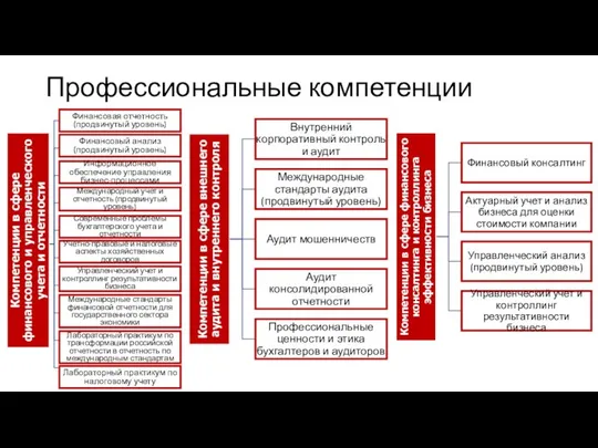 Профессиональные компетенции