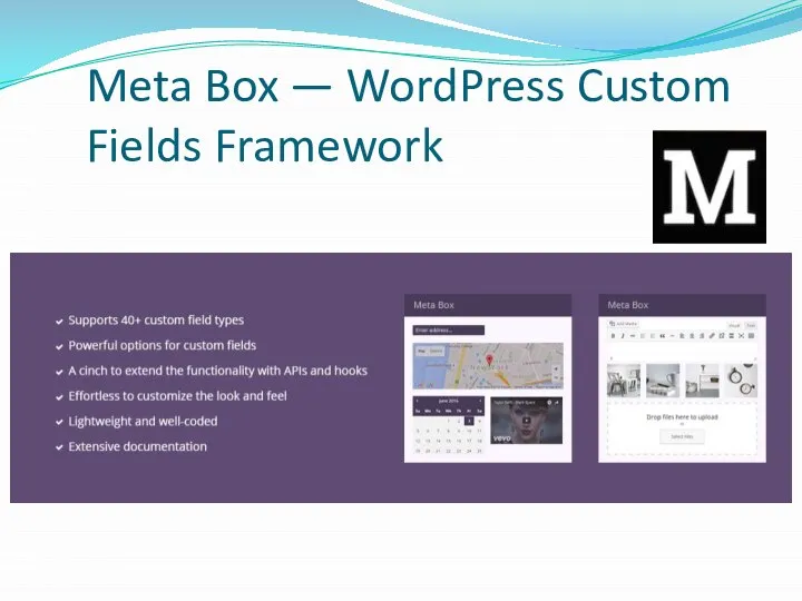 Meta Box — WordPress Custom Fields Framework