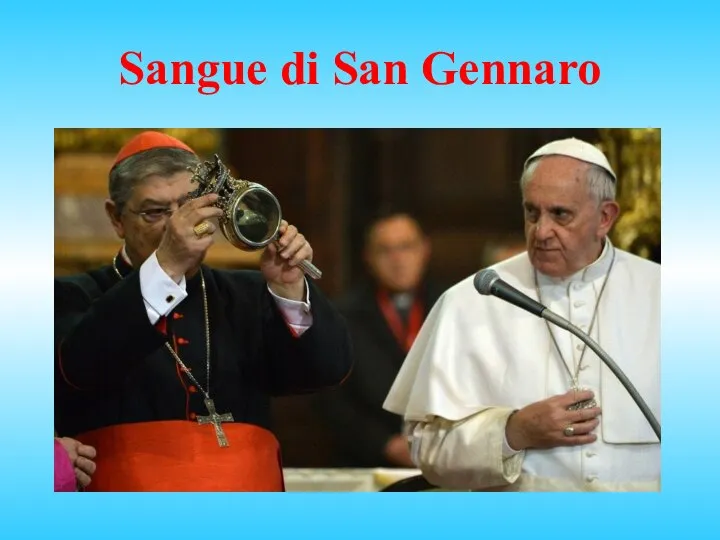 Sangue di San Gennaro