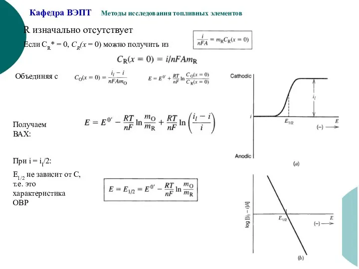 R изначально отсутствует Если CR* = 0, CR(x = 0) можно