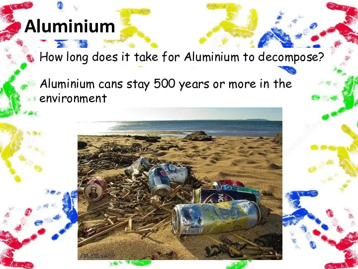 Aluminium How long does it take for Aluminium to decompose? Aluminium