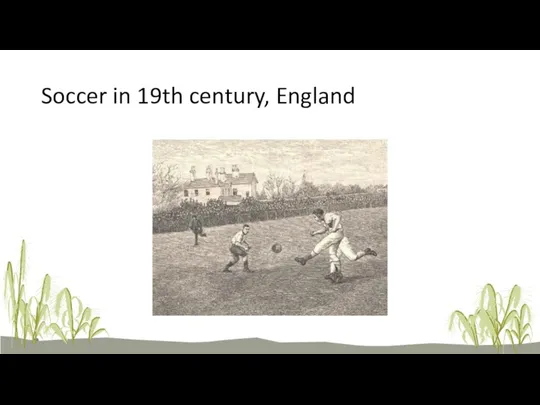 Soccer in 19th century, England