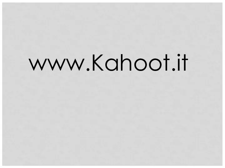 www.Kahoot.it