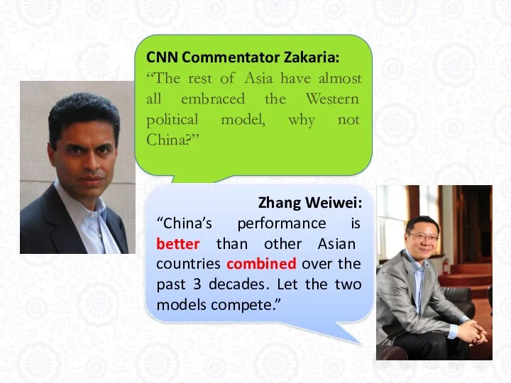 CNN Commentator Zakaria: “The rest of Asia have almost all embraced