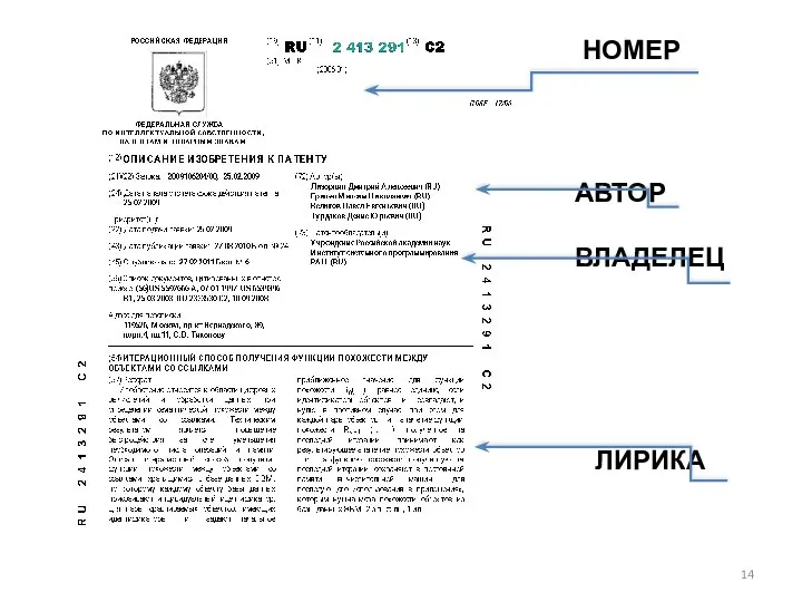 НОМЕР АВТОР ВЛАДЕЛЕЦ ЛИРИКА