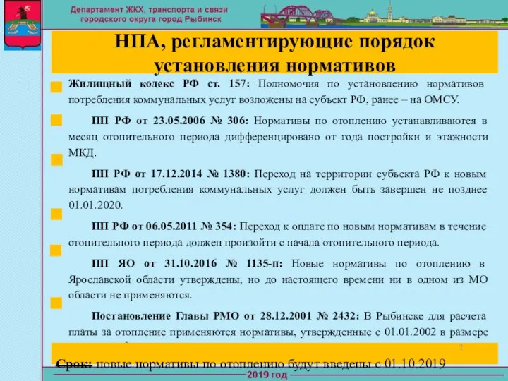 Жилищный кодекс РФ ст. 157: Полномочия по установлению нормативов потребления коммунальных