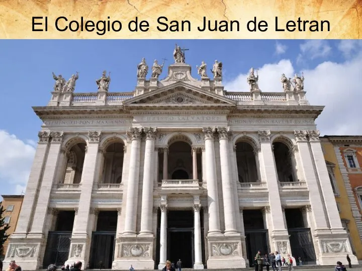 El Colegio de San Juan de Letran