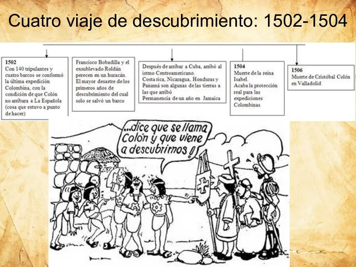 Cuatro viaje de descubrimiento: 1502-1504