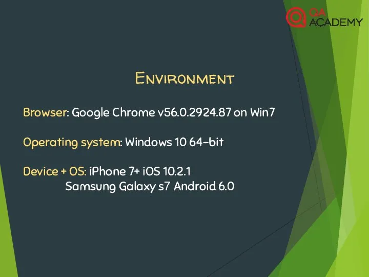 Environment Browser: Google Chrome v56.0.2924.87 on Win7 Operating system: Windows 10