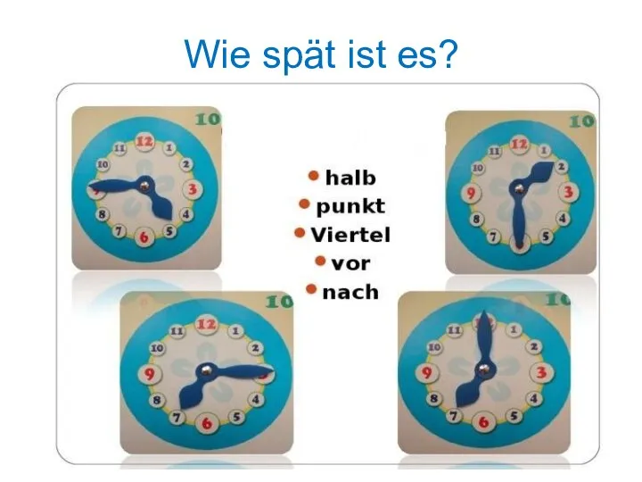 Wie spät ist es?