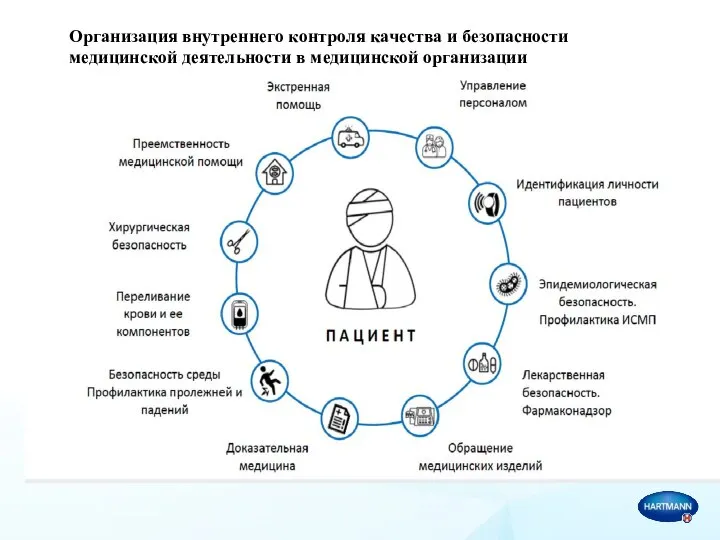 Организация внутреннего контроля качества и безопасности медицинской деятельности в медицинской организации