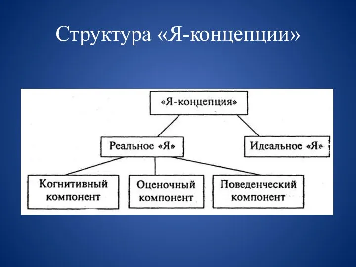 Структура «Я-концепции»