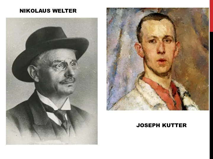 NIKOLAUS WELTER JOSEPH KUTTER
