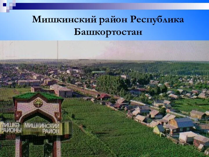 Мишкинский район Республика Башкортостан