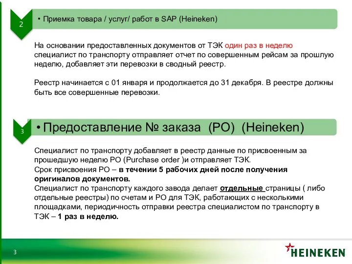 На основании предоставленных документов от ТЭК один раз в неделю специалист