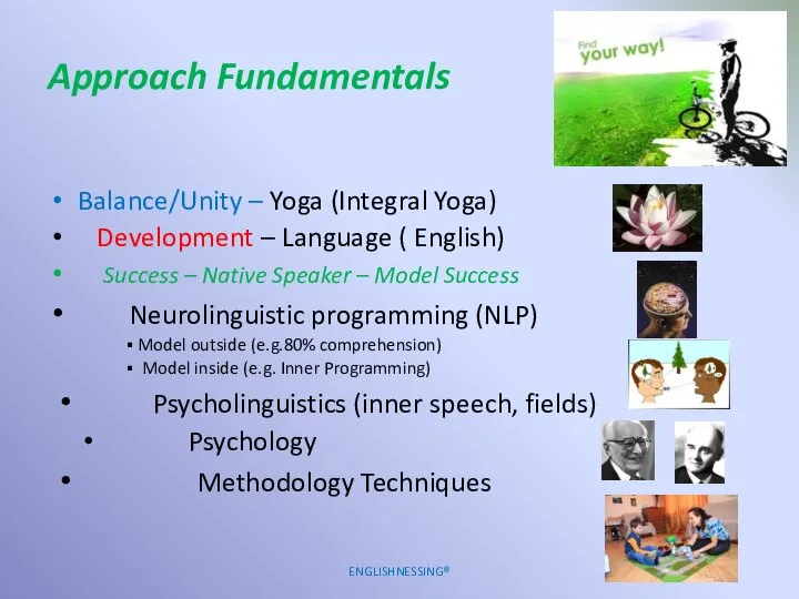Approach Fundamentals Balance/Unity – Yoga (Integral Yoga) Development – Language (