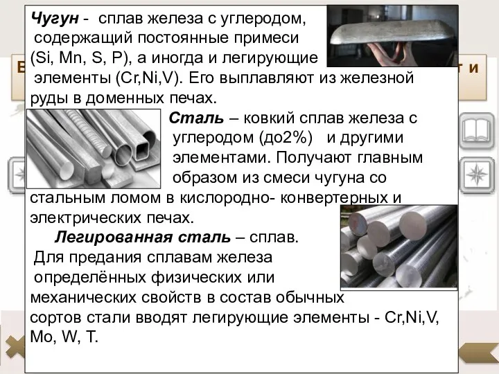 Способы выплавки Технологический процесс Включает: добычу руды, обогащение, плавку, прокат и