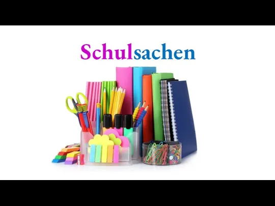 Schulsachen