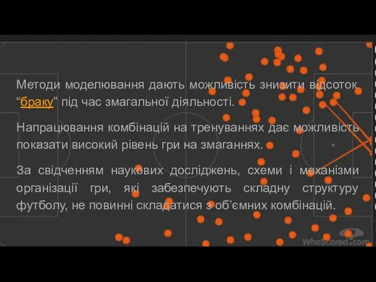 Застосування методів моделювання Методи моделювання дають можливість знизити відсоток “браку” під