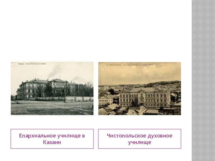 Епархиальное училище в Казани Чистопольское духовное училище