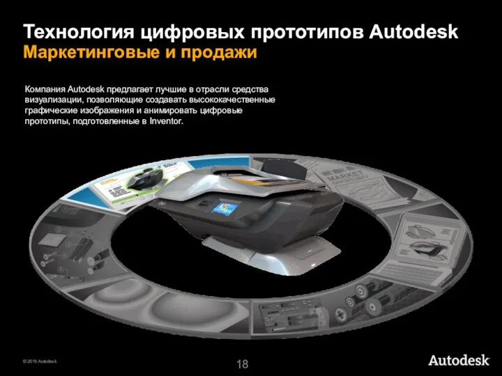 Компания Autodesk предлагает лучшие в отрасли средства визуализации, позволяющие создавать высококачественные