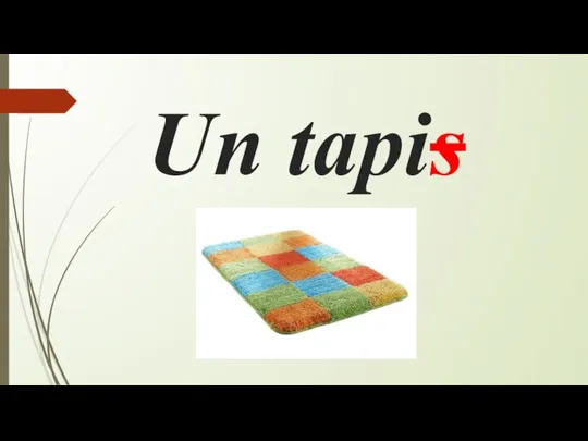 Un tapis