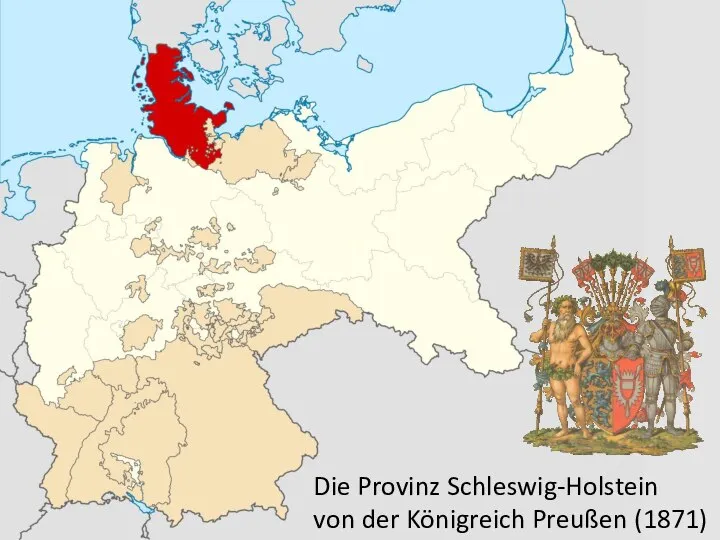 Die Provinz Schleswig-Holstein von der Königreich Preußen (1871)