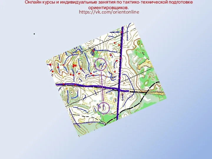 Онлайн курсы и индивидуальные занятия по тактико-технической подготовке ориентировщиков. https://vk.com/orientonline .