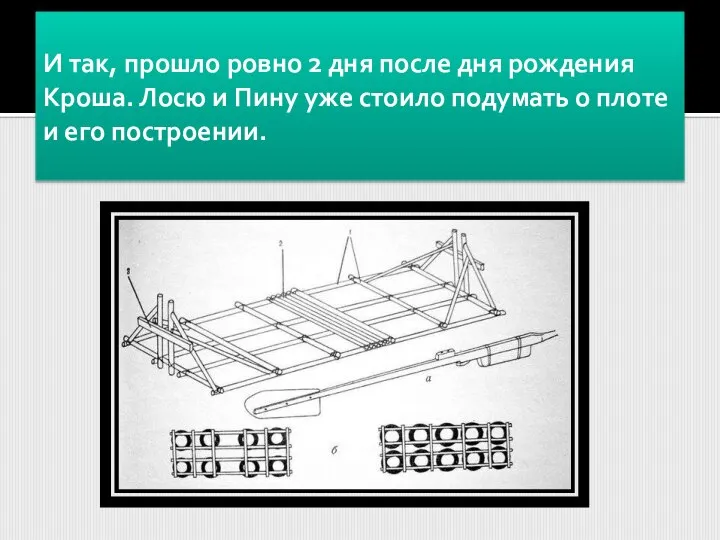 И так, прошло ровно 2 дня после дня рождения Кроша. Лосю