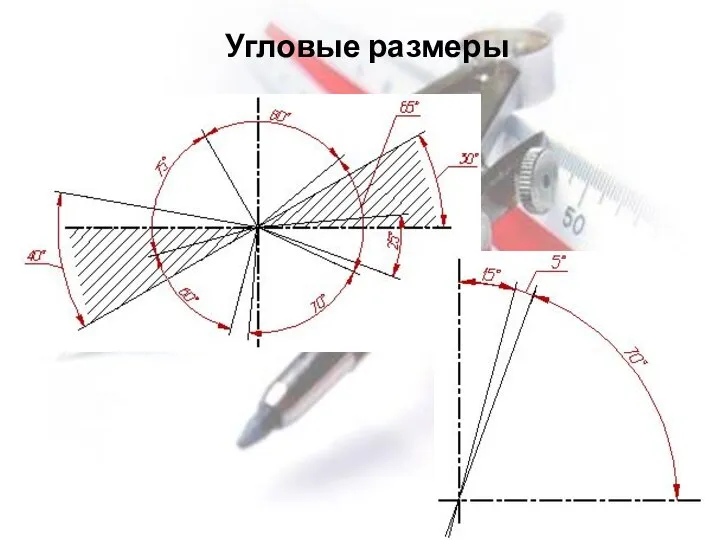 Угловые размеры