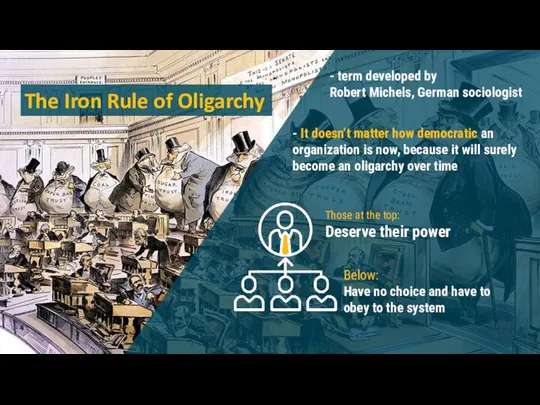 The Iron Rule of Oligarchy - It doesn’t matter how democratic