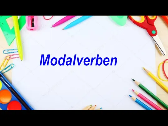 Modalverben