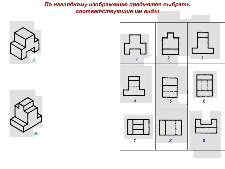 А Б 1 2 3 4 5 6 7 9 8