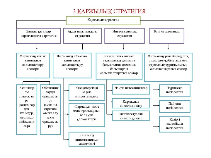 3 ҚАРЖЫЛЫҚ СТРАТЕГИЯ