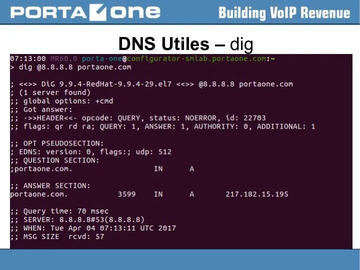 DNS Utiles – dig