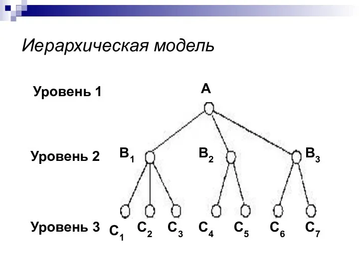 Иерархическая модель