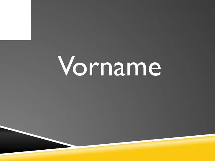 Vorname