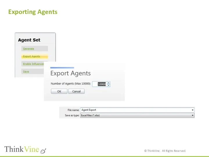 Exporting Agents