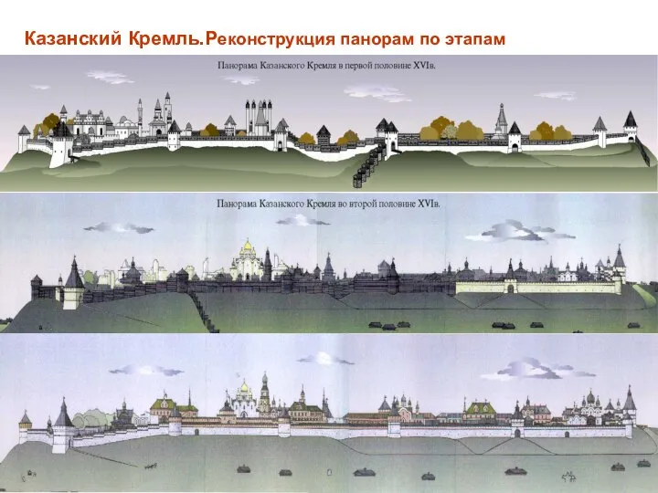 09/04/2023 Восточный транзит Казанский Кремль.Реконструкция панорам по этапам