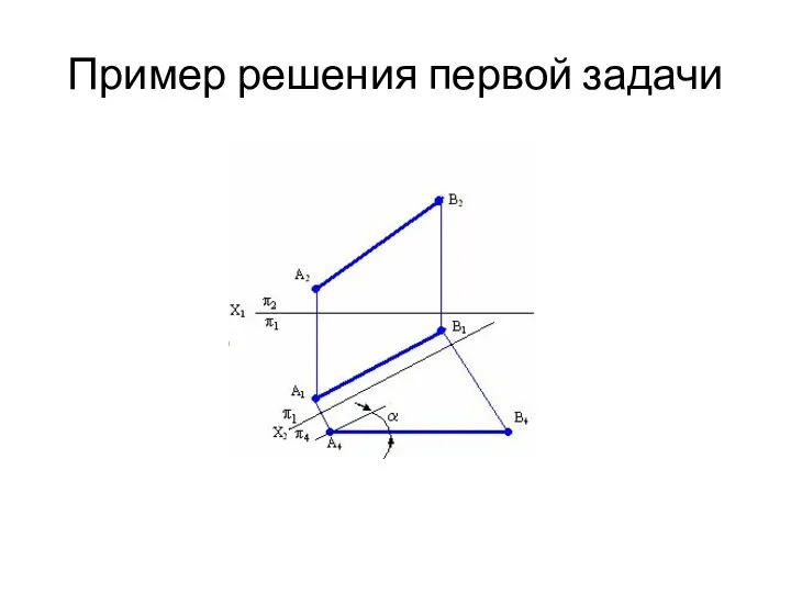 Пример решения первой задачи