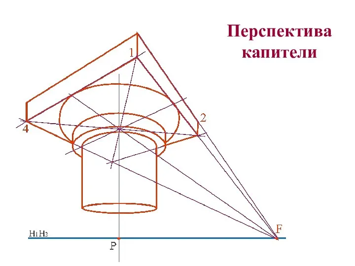 Перспектива капители