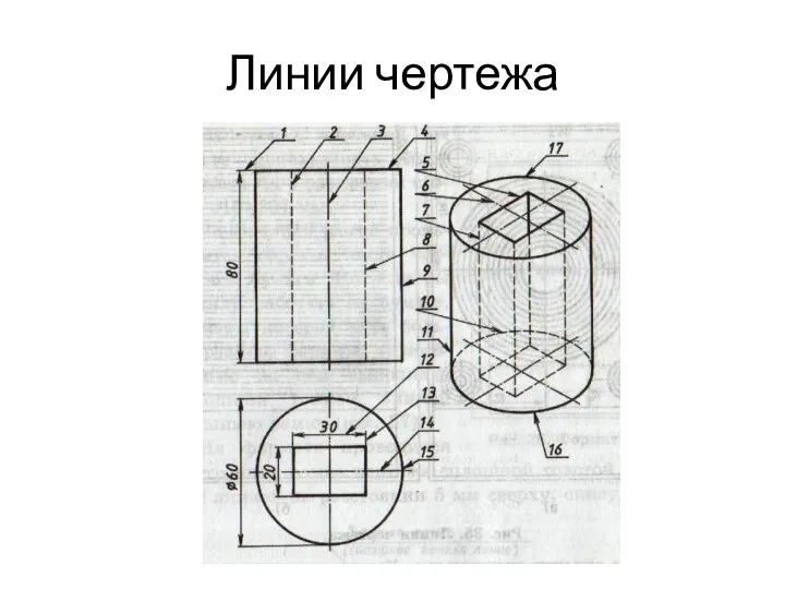 Линии чертежа