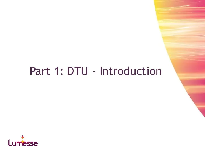 Part 1: DTU - Introduction