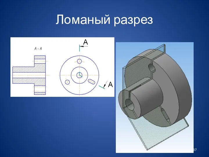 Ломаный разрез