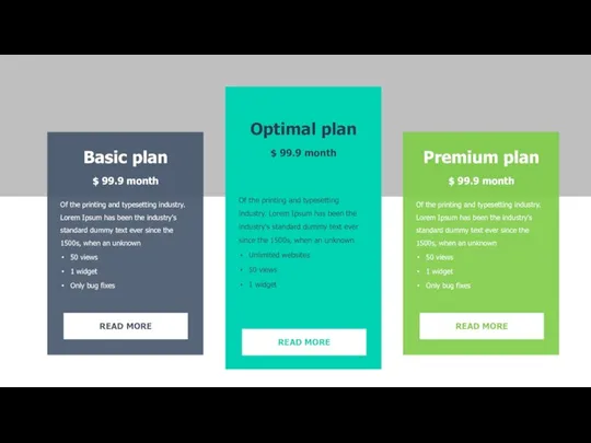 Basic plan $ 99.9 month Of the printing and typesetting industry.